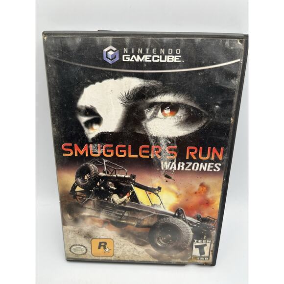 Smugglers Run Warzones Nintendo GameCube No Manual Tested And Works - Picture 1 of 5